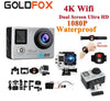 Ultra HD 4K Action Camera Wifi 1080P 16MP Dual Screen 170D Go Waterproof Pro Helmet cam 4K Sport Camera Mini DVR +Remote Control