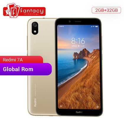 Global ROM Xiaomi Redmi 7A 7 A 2GB 32GB 5.45" HD Snapdargon 439 Octa core Mobile Phone 4000mAh Battery 13MP Camera Smartphone