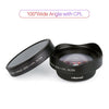 ulanzi HD 4K Camera Phone Lens 2X Telephoto 100 Wide Angle with CPL 238 Fisheye Lens for iphone 7/8 X HUAWEI P20 PRO xiaomi