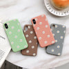 Moskado Flowers Phone Case For iPhone 11 Pro X XR XS Max 7 8 6 6s Plus 5 5s SE Chrysanthemum Floral Soft TPU Silicone Back Cover