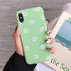 Moskado Flowers Phone Case For iPhone 11 Pro X XR XS Max 7 8 6 6s Plus 5 5s SE Chrysanthemum Floral Soft TPU Silicone Back Cover