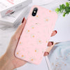 Moskado Flowers Phone Case For iPhone 11 Pro X XR XS Max 7 8 6 6s Plus 5 5s SE Chrysanthemum Floral Soft TPU Silicone Back Cover