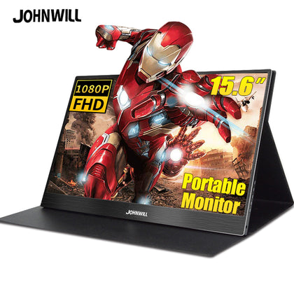 Portable monitor 15.6''4K lcd hd HDMI USB Type C display for PC laptop phone PS4-switch-XBOX 1080p gaming monitor ips screen