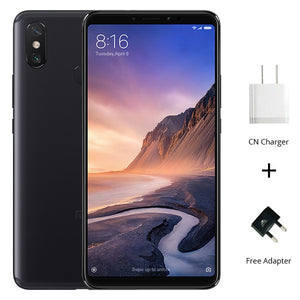 Global ROM Xiaomi Mi Max 3 4GB 64GB/6GB 128GB Smartphone Snapdragon 636 Octa Core 6.9" 2160x1080 Full Screen Dual Camera 5500mAh