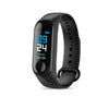 M3 Smart Watch Bracelet Band Fitness Tracker Messages Reminder Color Screen Waterproof Sport Wristband For men women