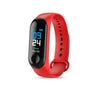 M3 Smart Watch Bracelet Band Fitness Tracker Messages Reminder Color Screen Waterproof Sport Wristband For men women